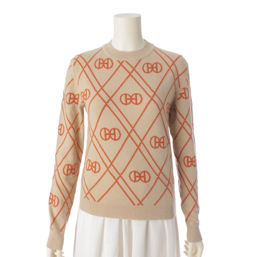 HERMES 【エルメス】Hermes Hロンド カシミヤ ニット トップス  