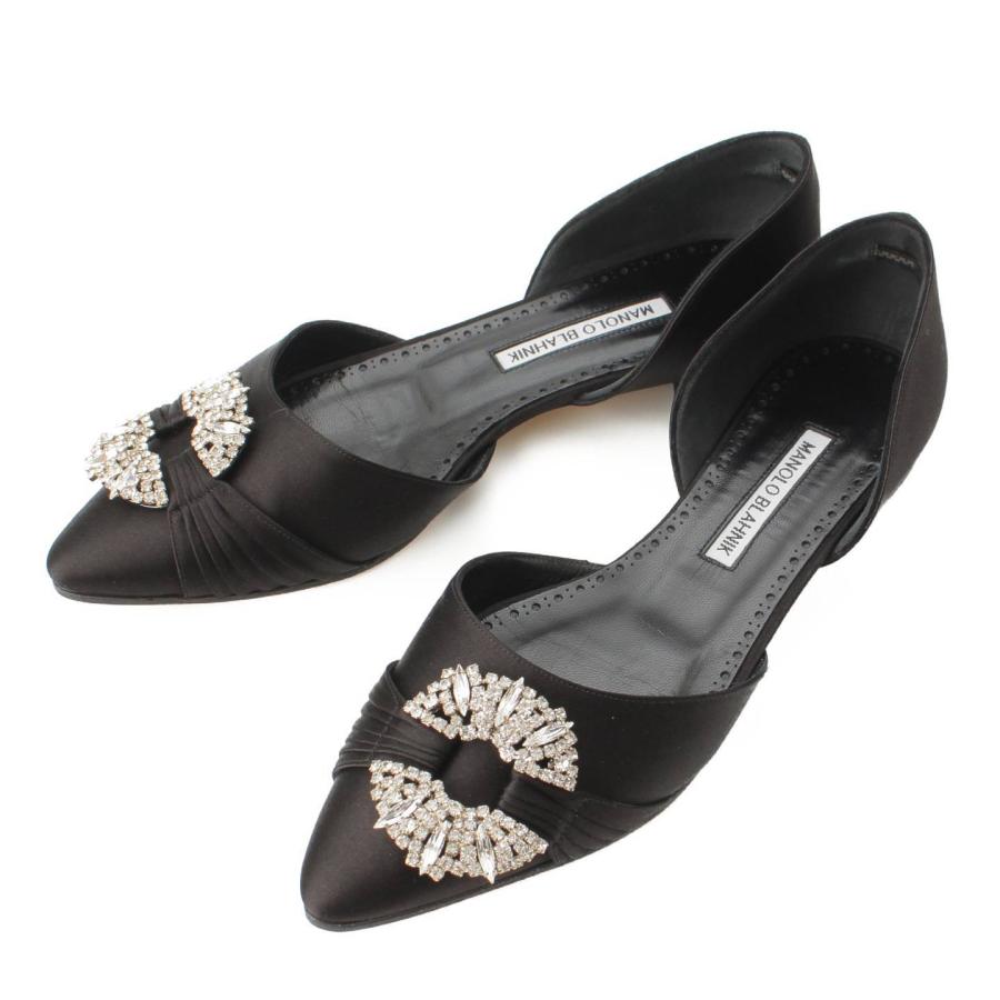 MANOLO BLAHNIK 【マノロブラニク】Manolo Blahnik スワロフスキー 