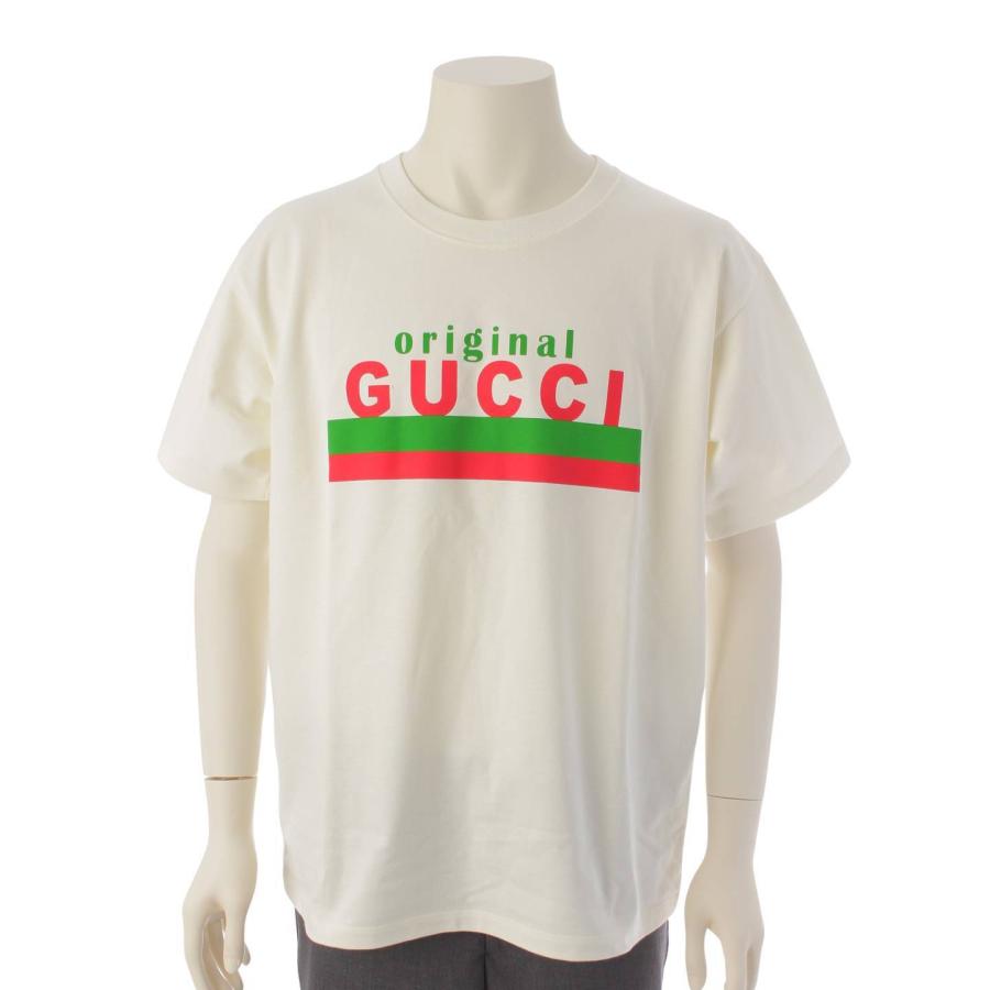 GUCCI 【グッチ】Gucci メンズ 20SS ロゴ プリント オーバーサイズ T 