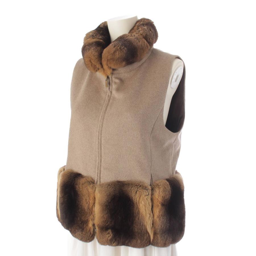 FOXEY 【フォクシー】Foxey ミンクファー チンチラ カシミヤ ベスト  