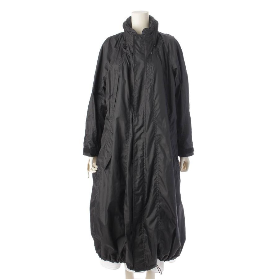 ISSEY MIYAKE FETE トレンチコート ブラック/グレー ISSEY MIYAKE FETE トレンチコート ブラック/グレー