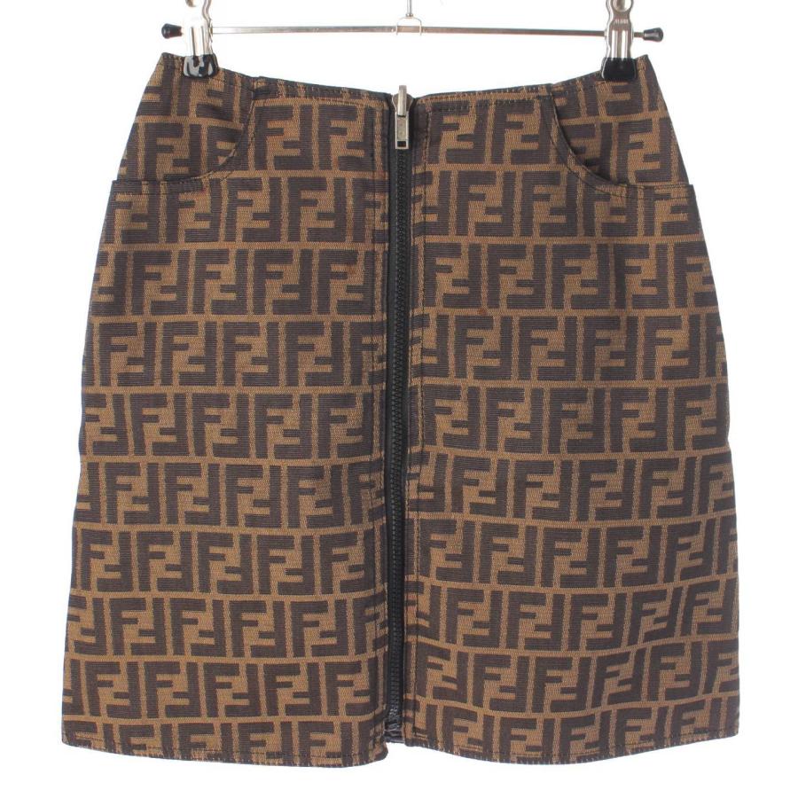 FENDI 【フェンディジーンズ】Fendi Jeans ズッカ柄 リバーシブル  