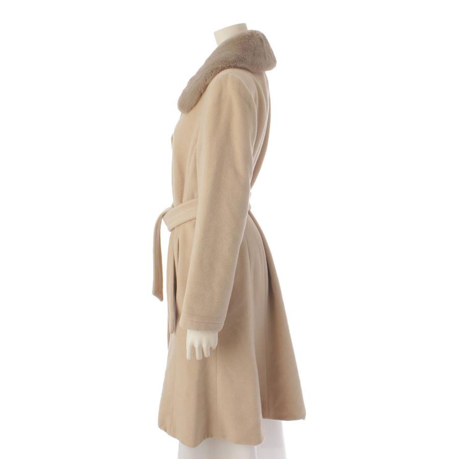 Max mara カシミヤ混 ラビットファーコート Max mara カシミヤ混 ラビットファー コート