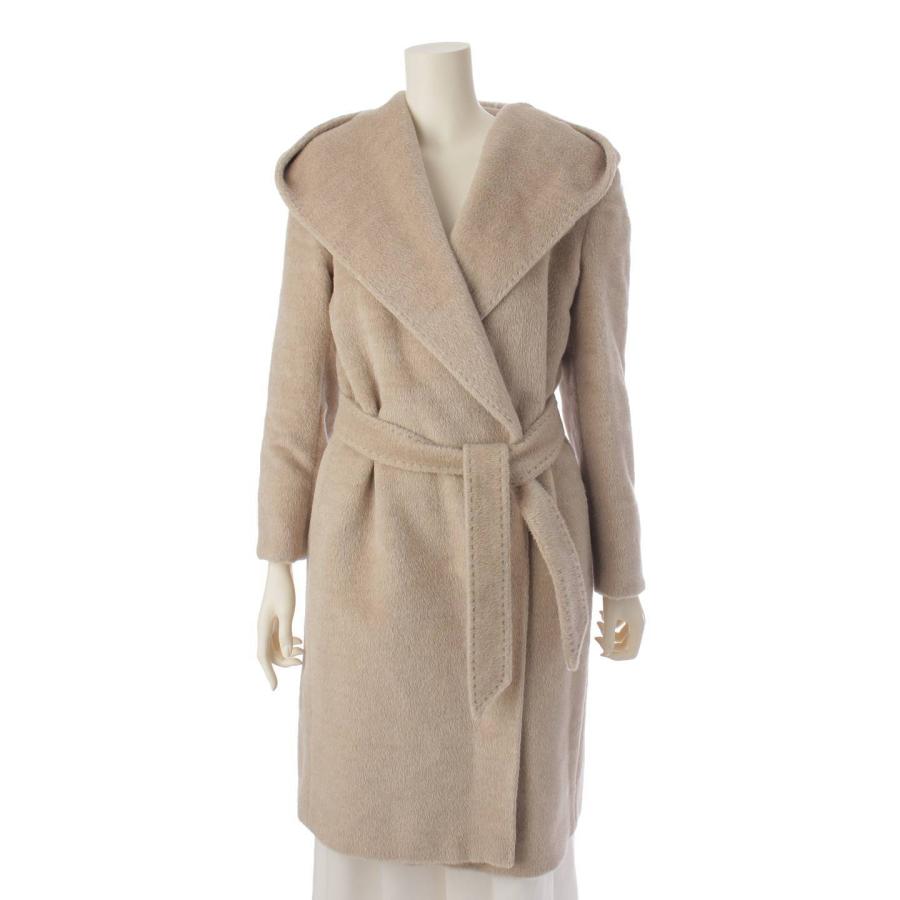 MaxMara ロングコート アイボリー新品42 アルパカ