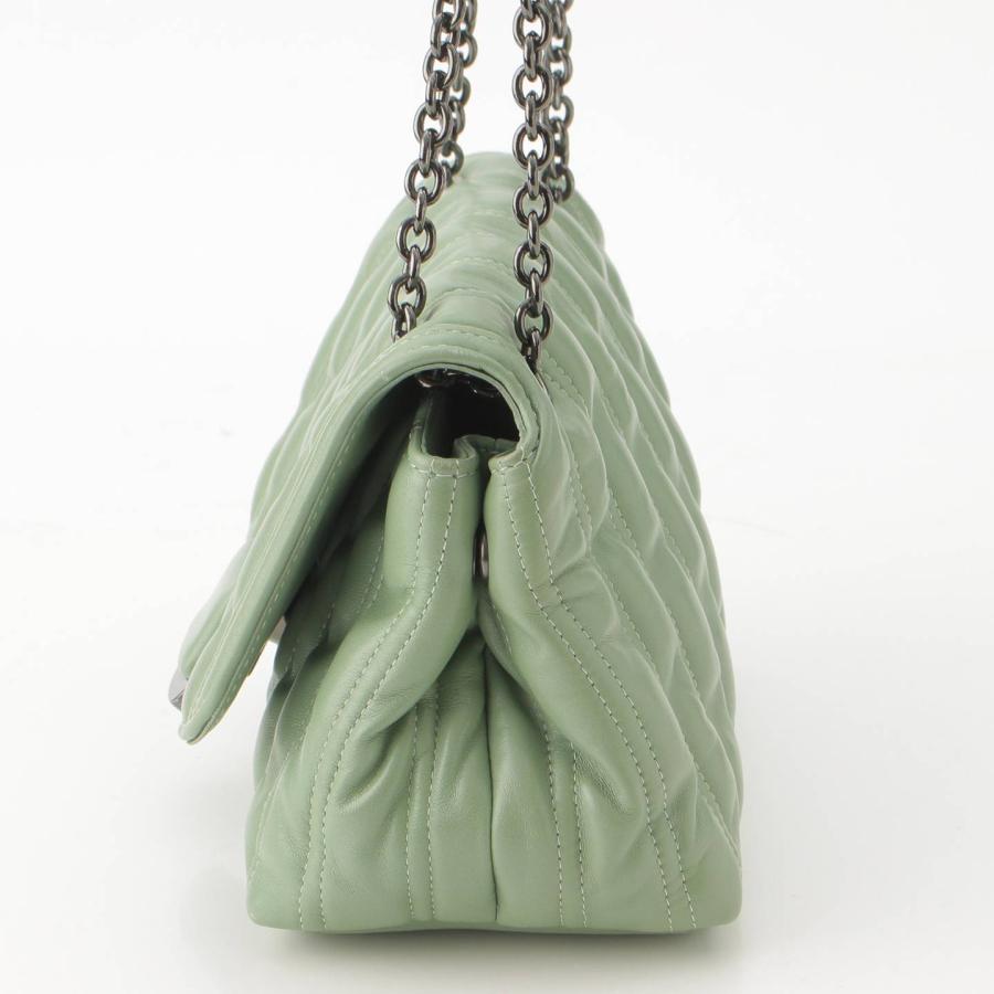 ブリオッシュクロスボディショルダーバッググリーンロンシャンLONGCHAM ブリオッシュクロスボディショルダーバッググリーンロンシャン