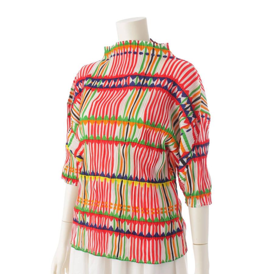 激レア！PLEATS PLEATS プリーツプリーツ⭐︎マルチカラー半袖カットソー