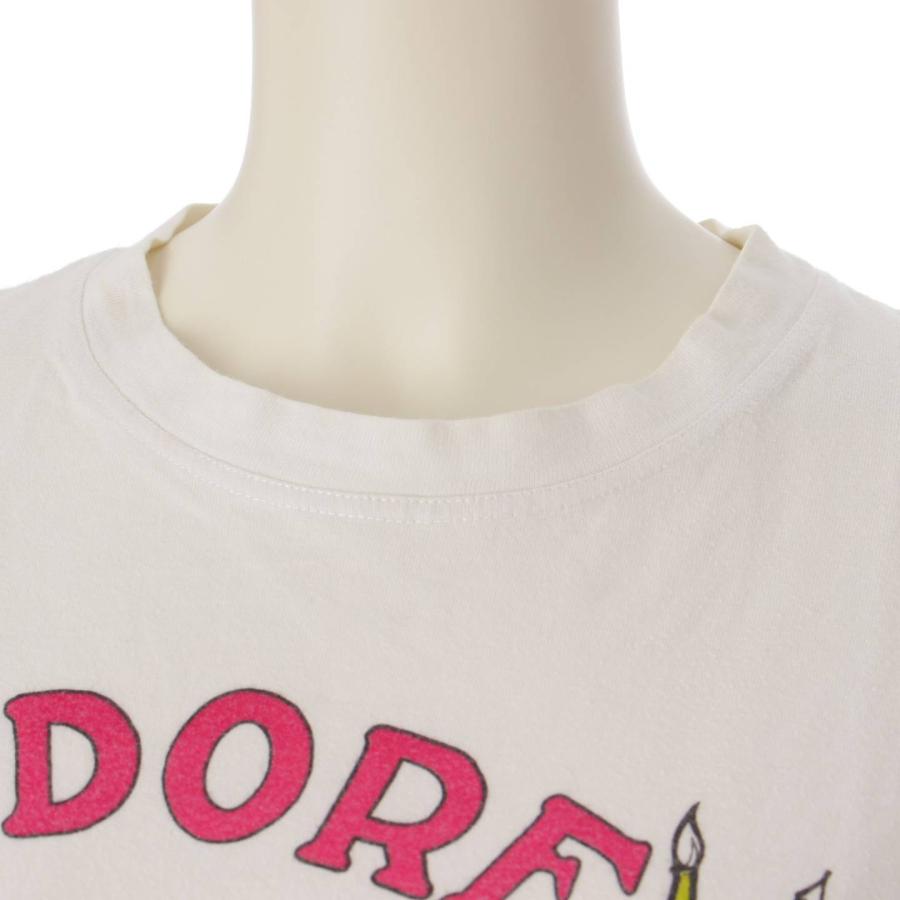 ディオール】DIOR ガリアーノ期 アニメ絵 半袖 コットン Tシャツ 