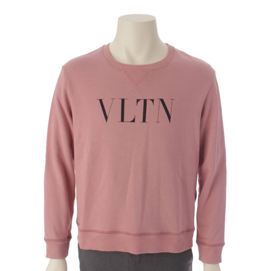 現行◎VALENTINO ヴァレンティノ トレーナー VLTNロゴ ピンク VALENTINO ピンク ロゴ トレーナー