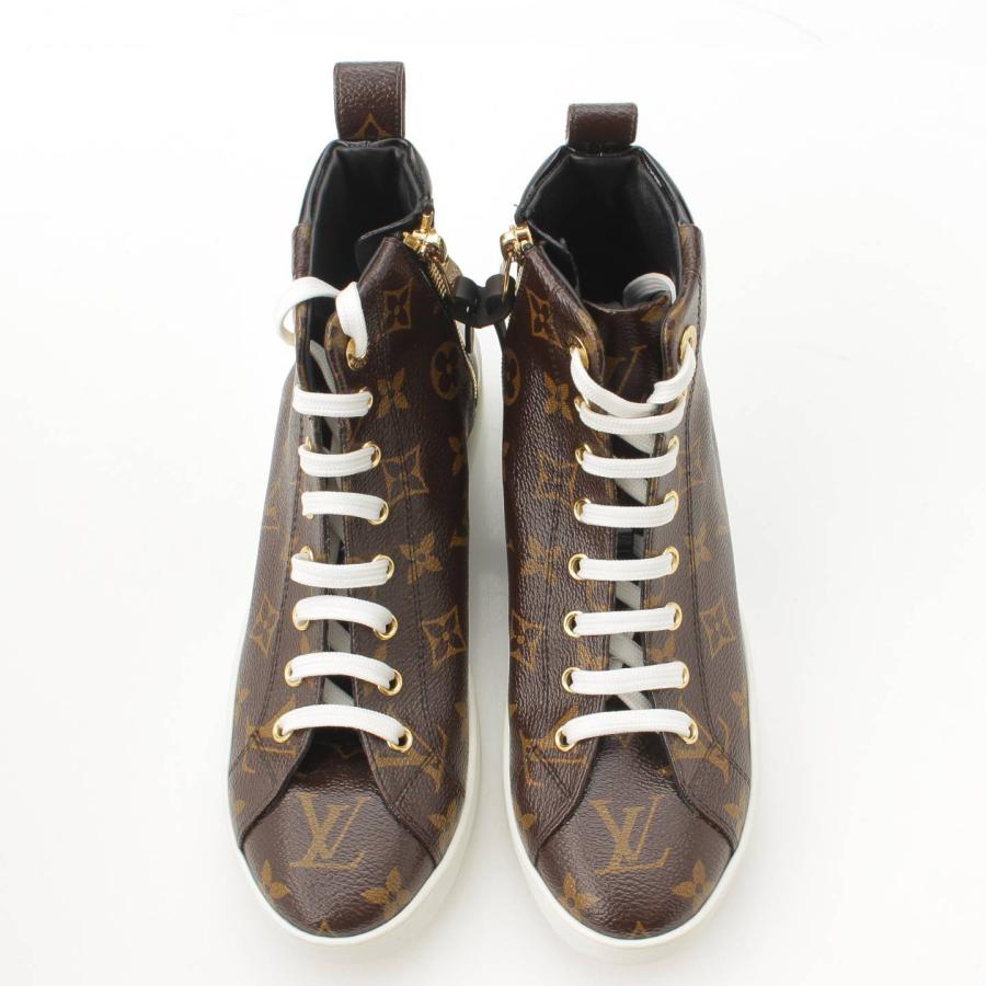 LOUIS VUITTON ルイヴィトン スニーカー ハイカット 36 Louis Vuitton ルイヴィトン ハイカットスニーカー ホワイト