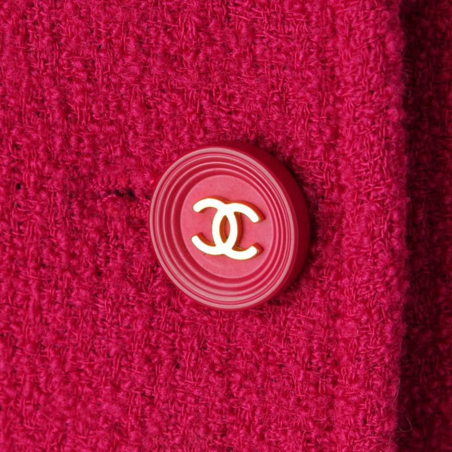 CHANEL 【シャネル】Chanel 95A ツイード ココボタン ウール 