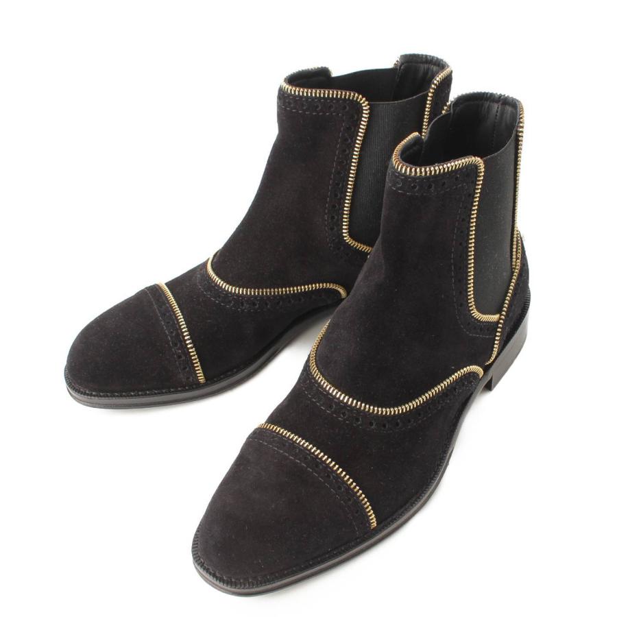LOUIS VUITTON ルイヴィトン ジップデザイン サイドゴア ブーツ