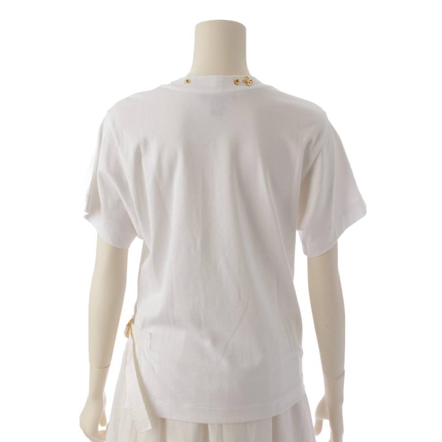 LOUIS VUITTON サイドストラップシャツ ホワイト LOUIS VUITTON サイドストラップシャツ ホワイト