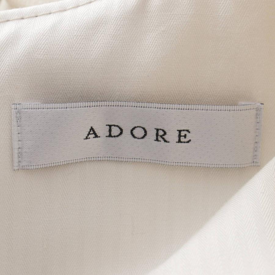 23SS ADORE アドーア コットンリネン ディスチャージプリントワンピース