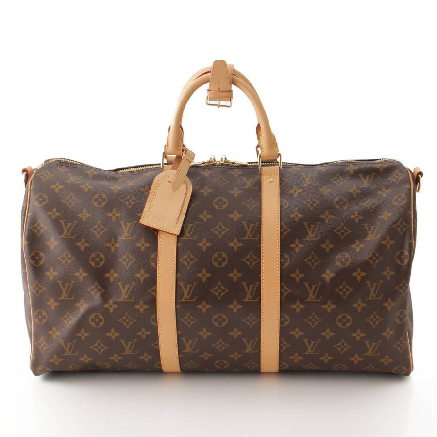 【ルイヴィトン】Louis Vuitton　モノグラム キーポル バンドリエール50 ボストンバッグ M41416 ブラウン 【中古】【正規品保証】189550｜retrojp｜02