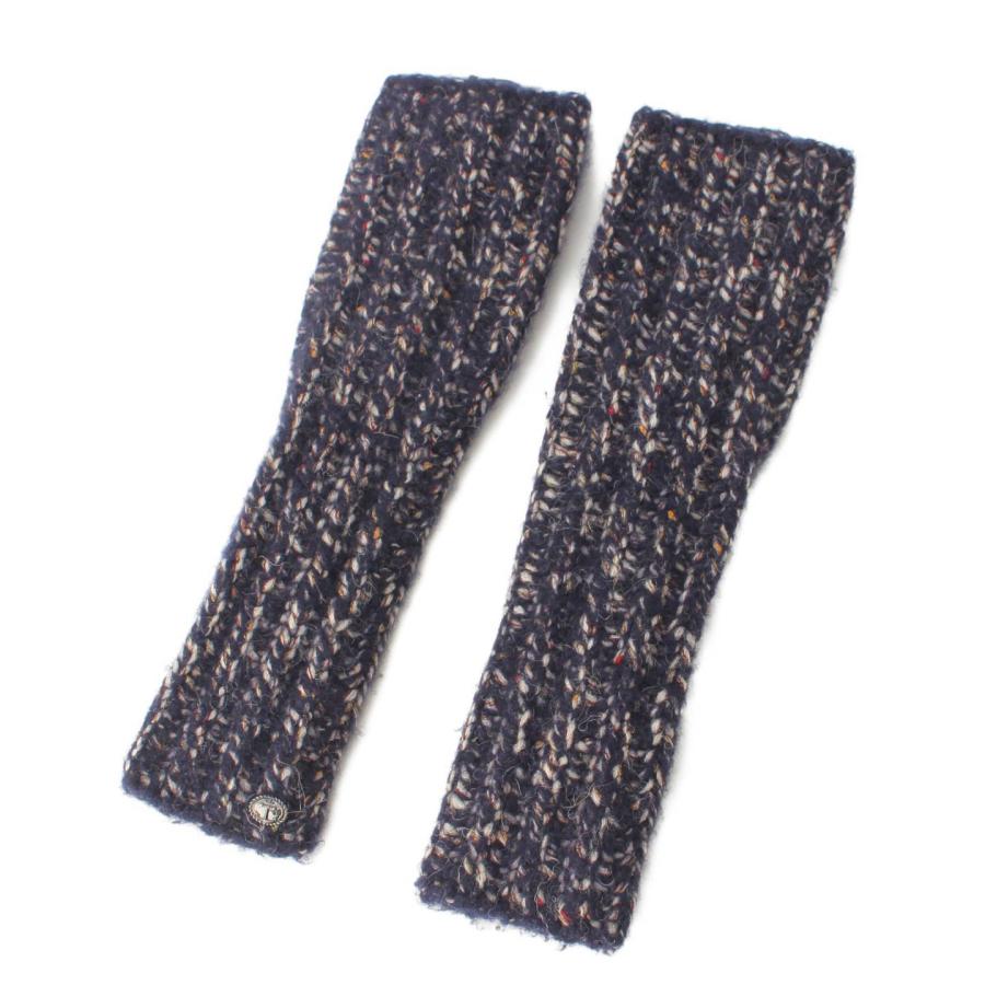シャネル　カシミア　アーム　カバー CHANEL - ☆未使用品☆CHANEL アームカバー カシミヤ シルク