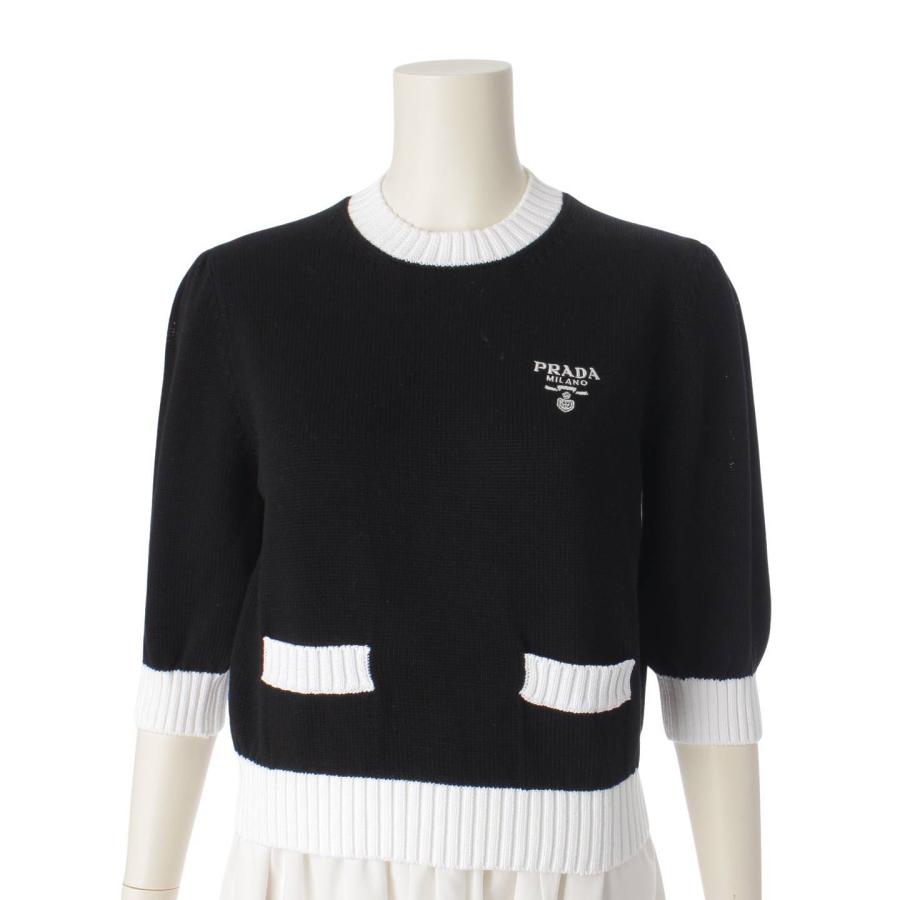 PRADA コットンクルーネックセーター 38