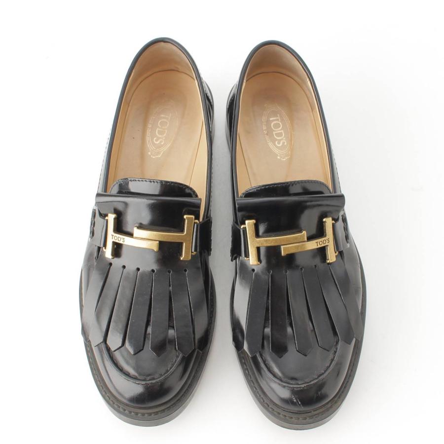 TOD'S 【トッズ】Tods ダブルT レザー タッセル ローファー TOD'S 【トッズ】Tods ダブルT レザー タッセル ローファー