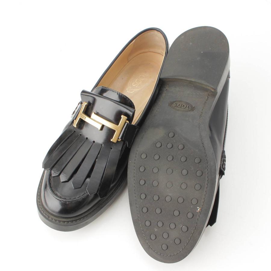 TOD'S 【トッズ】Tods ダブルT レザー タッセル ローファー TOD'S 【トッズ】Tods ダブルT レザー タッセル ローファー