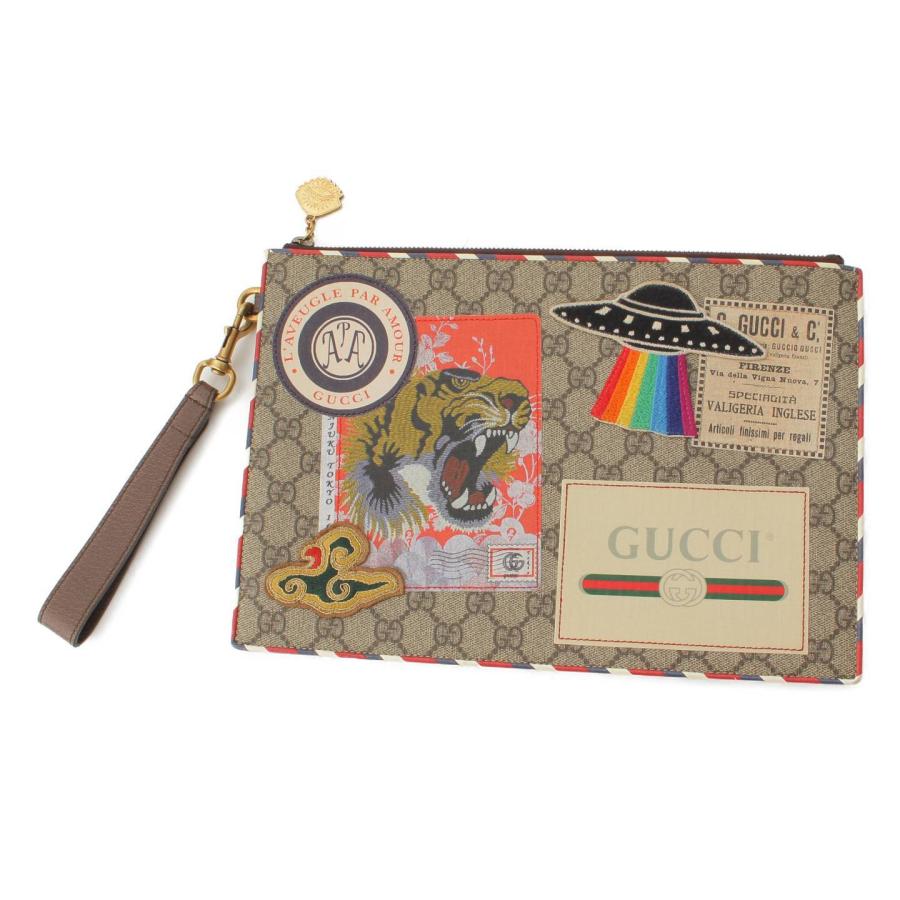 GUCCI 【グッチ】Gucci GGスプリーム クーリエ クラッチバッグ 473915  