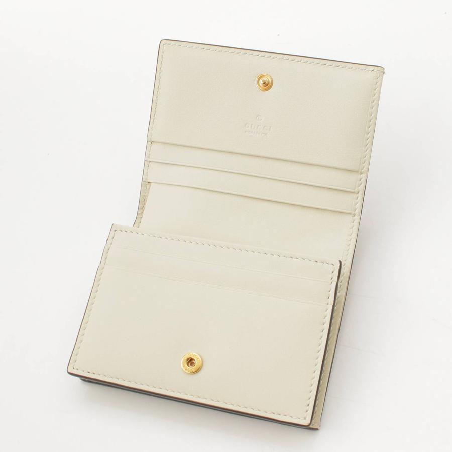 グッチ】Gucci レポム GGスプリーム リンゴ ハート 二つ折り財布 