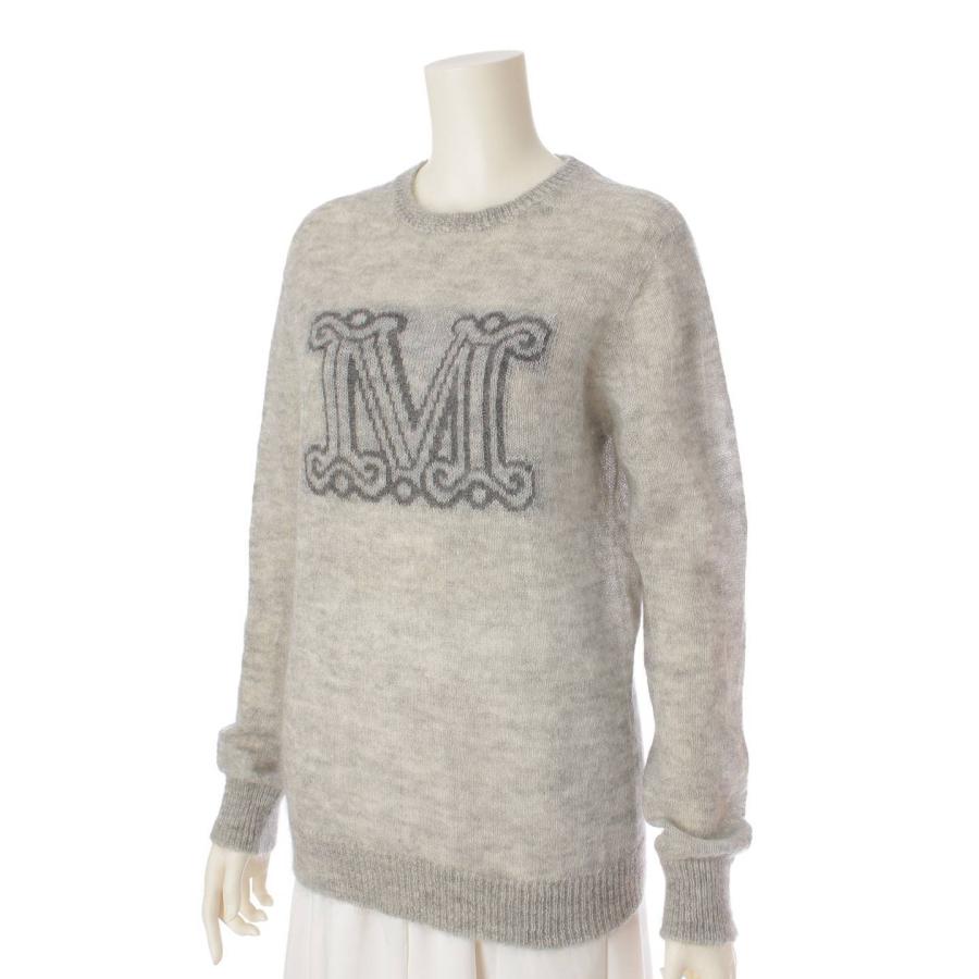 Max Mara 【マックスマーラ】Max mara ロゴ モヘア クルーネック  