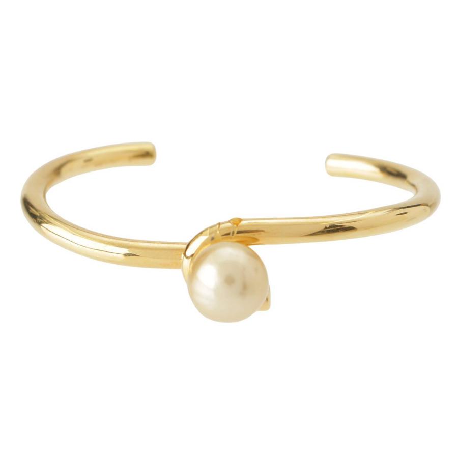 CELINE ゴールド ノットデザイン ブレスレット バングル アクセ 金