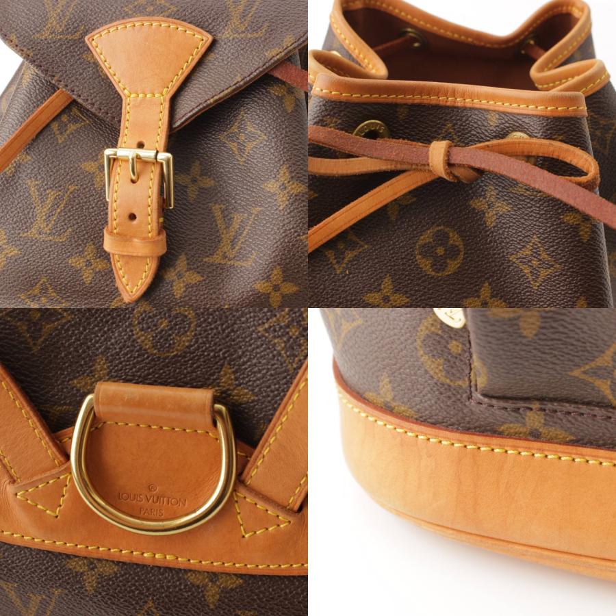 【ルイヴィトン】Louis Vuitton　モノグラム モンリスMM リュック バックパック M51136 ブラウン 【中古】【正規品保証】190691｜retrojp｜06