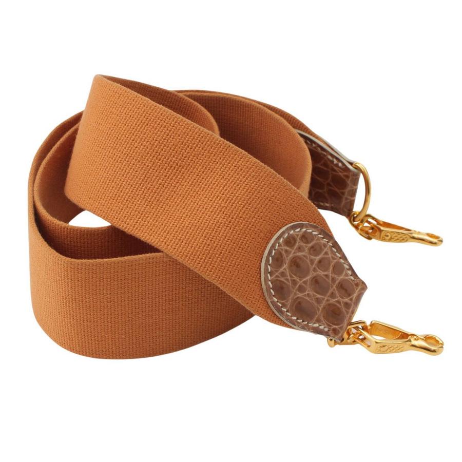 HERMES 【エルメス】Hermes バンドリエール クロコダイル ポロサス 