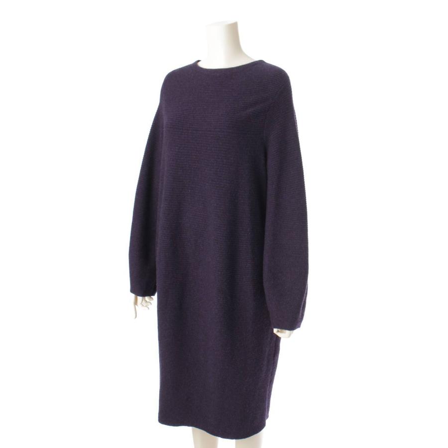 DRAWER 【ドゥロワー】DRAWER ウール×カシミヤ ニット ワンピース 6526  