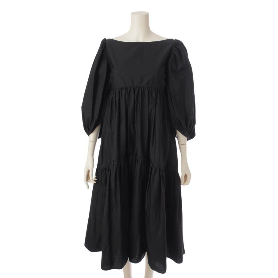 セシリーバンセン】CecilieBahnsen HELENA GOWN コットン パフスリーブ 