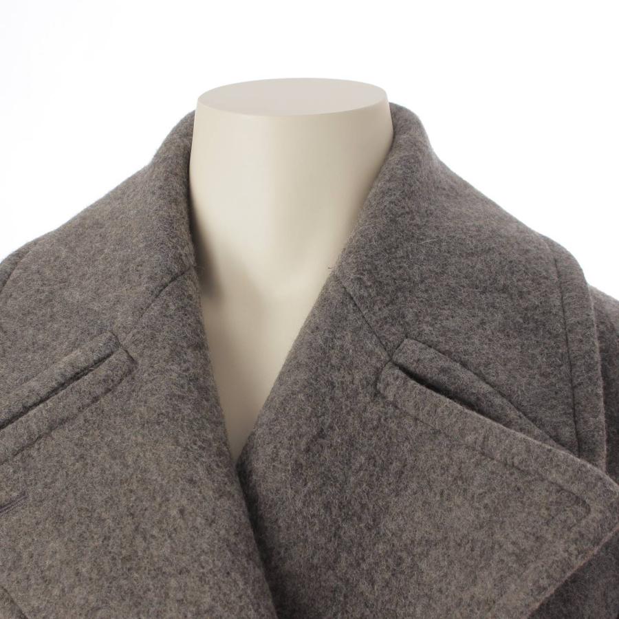 良品 DRIES VAN NOTEN チェスター ウール コート グレー 40 良品 DRIES VAN NOTEN チェスター ウール コート グレー 40