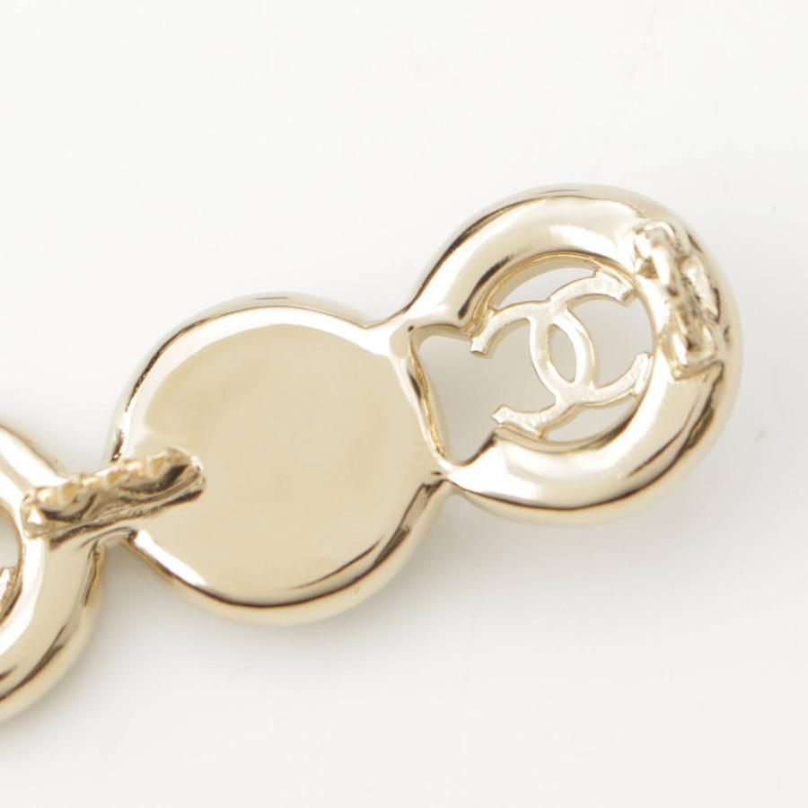 CHANEL 【シャネル】Chanel B21 ココマーク ロゴ Fパール ヘアクリップ 