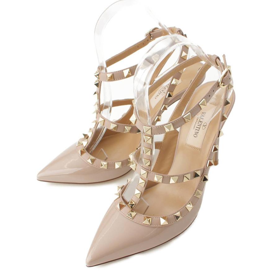 ヴァレンティノ ロックスタッズ パンプス37サイズ【正規品保証】