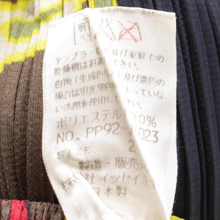 プリーツプリーズ イッセイミヤケ】PLEATS PLEASE ISSEY 総柄  