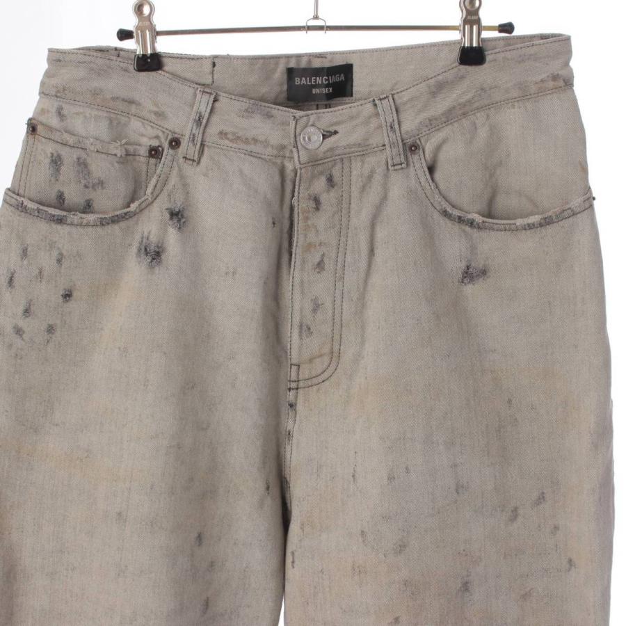 BALENCIAGA バレンシアガ 23SS SUPER DESTROYED BAGGY スーパー 
