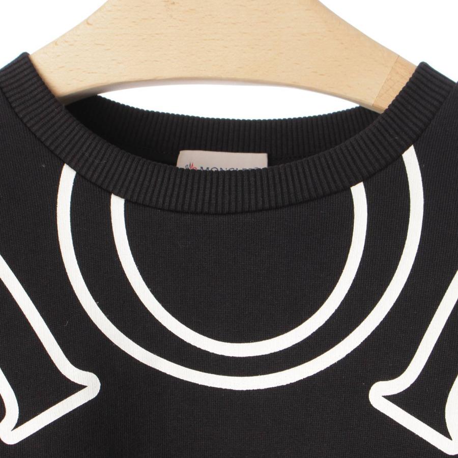 モンクレール】Moncler 22年 キッズ マンツーマン ロゴ 裏起毛  