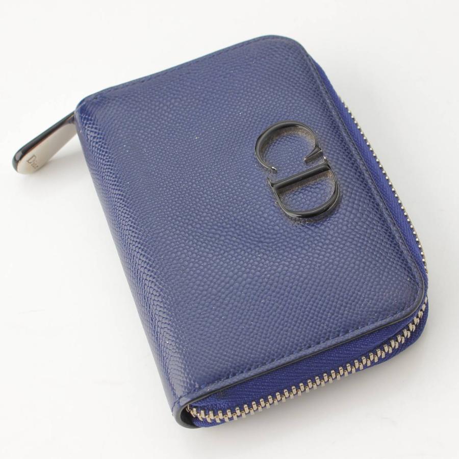 クリスチャンディオール】Christian Dior CDロゴ レザー ジップ コイン 