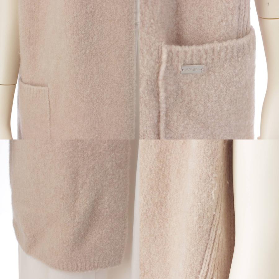 フォクシー】Foxey Knit Gilet Nuage フード ニットジレ ニュアージュ 