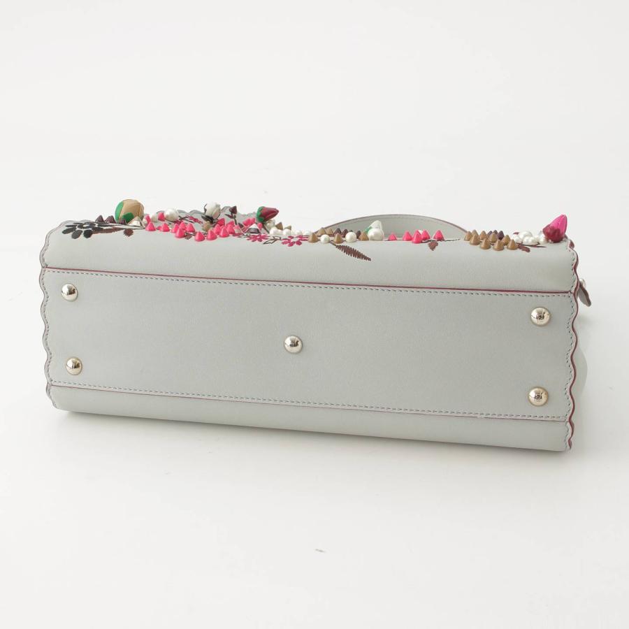 FENDI 【フェンディ】Fendi ピーカブー レギュラー フラワー刺繍 FENDI 【フェンディ】Fendi ピーカブー レギュラー フラワー刺繍