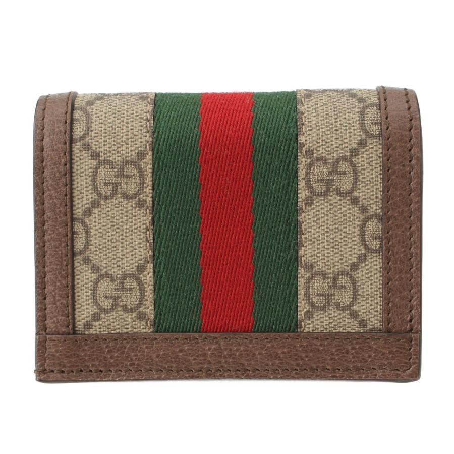 【グッチ】Gucci　GGスプリーム キャンパス オフィディア カードケース 二つ折り財布 マルチカラー 【中古】【正規品保証】192728｜retrojp｜02