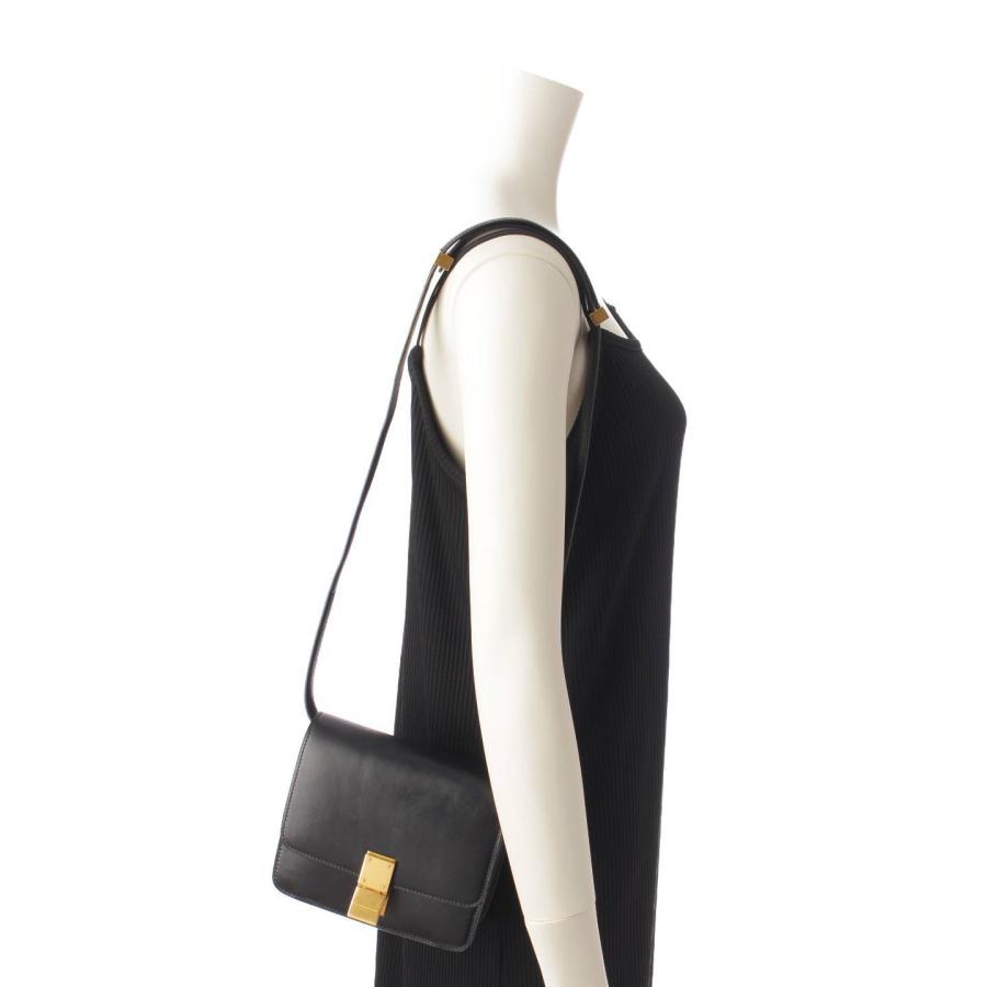 【セリーヌ】Celine　クラシックボックス スモール ショルダーバッグ 164183 ブラック 【中古】【正規品保証】192899｜retrojp｜10