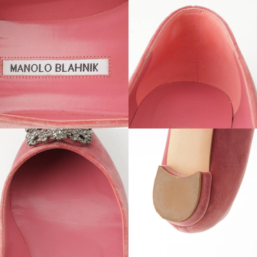 MANOLO BLAHNIK 【マノロブラニク】Manolo Blahnik ハンギシ ビジュー  
