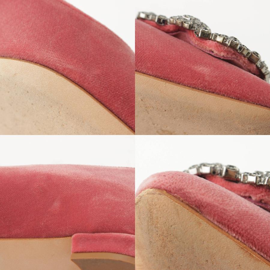 MANOLO BLAHNIK 【マノロブラニク】Manolo Blahnik ハンギシ ビジュー  