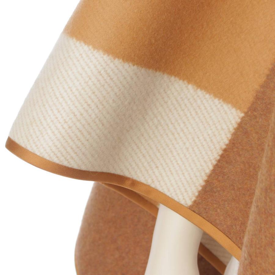 HERMES 【エルメス】Hermes ケープ カシミヤ エクリュ ポンチョ H 