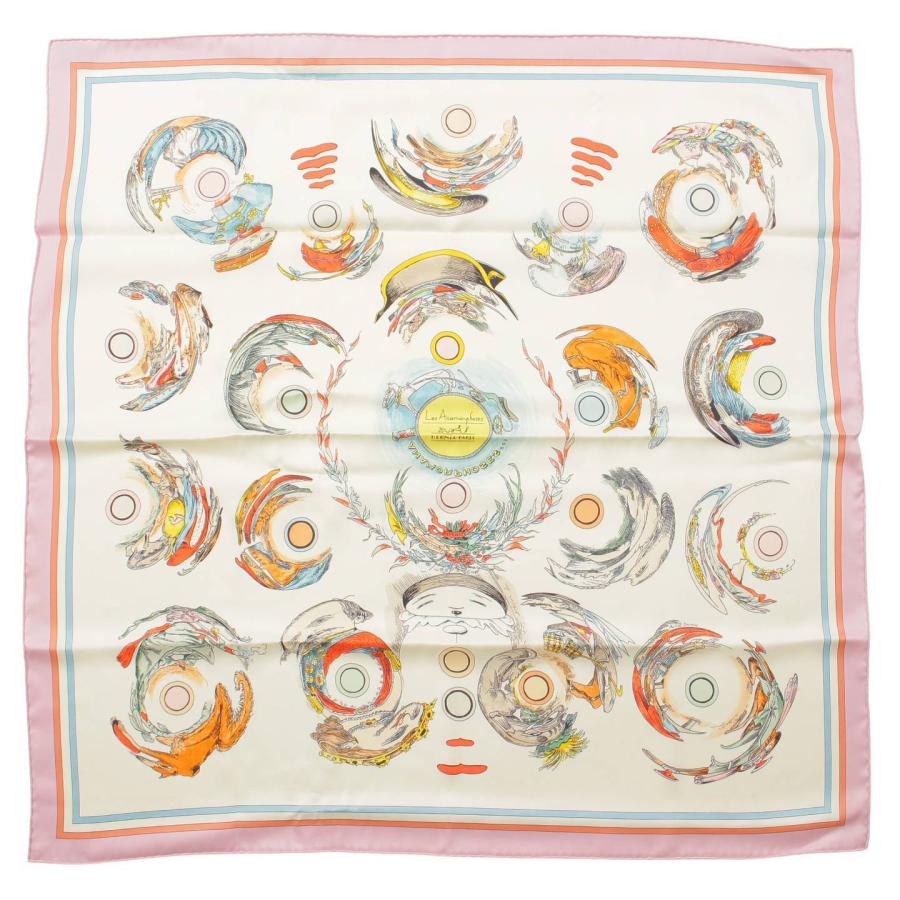 HERMES 【エルメス】Hermes 23SS カレ70 シルクスカーフ Les 