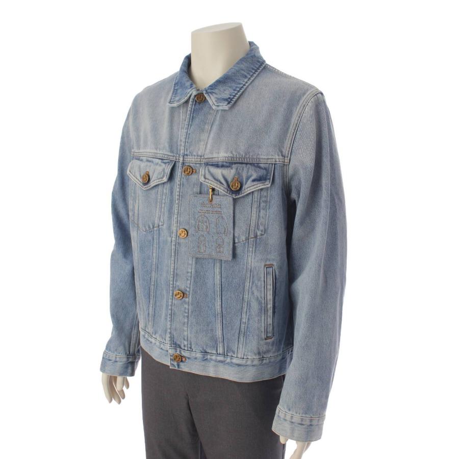 本日のみLouis Vuittonルイヴィトンデニムジャケット38Gジャンブルー 本日のみLouis Vuittonルイヴィトンデニムジャケット38Gジャン