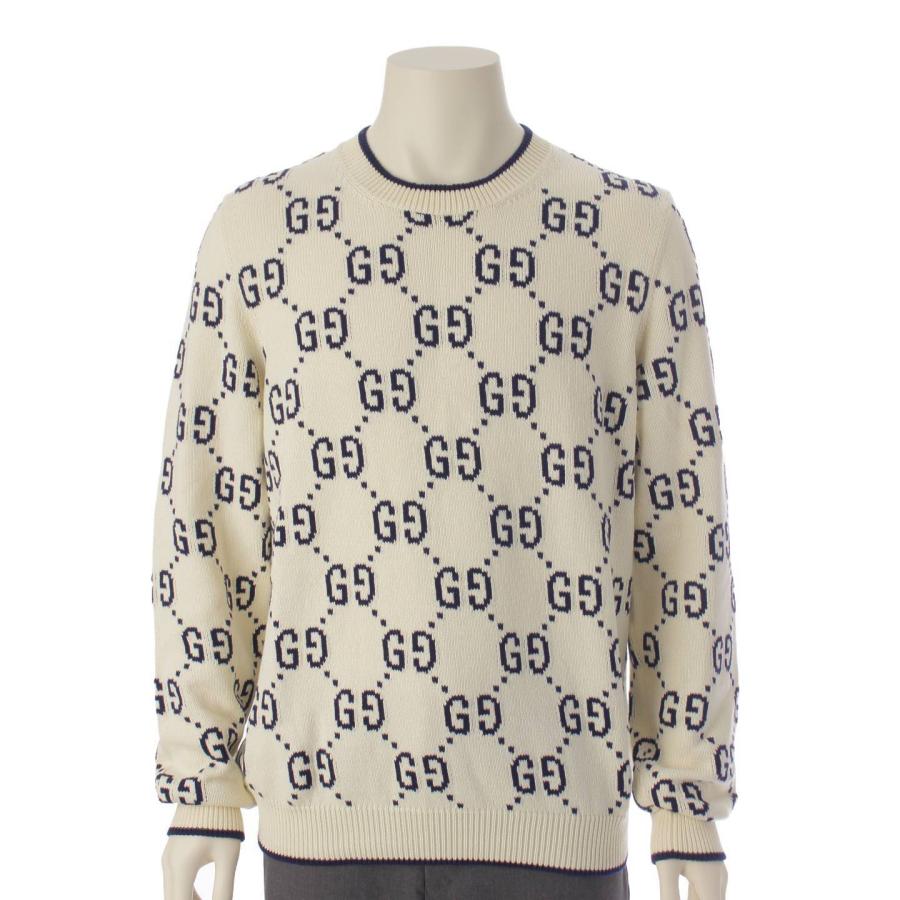 GUCCI 長袖ニット　セーター　アイボリー GUCCI 長袖ニットセーターアイボリー