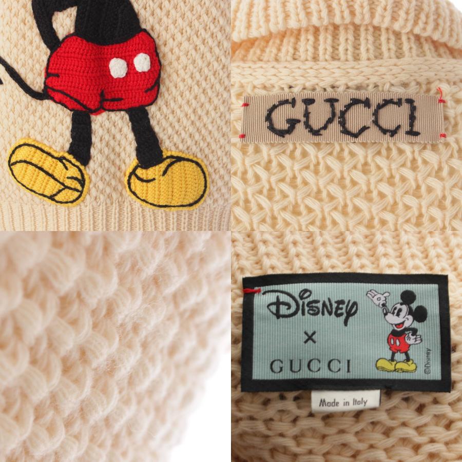 GUCCI 【グッチ】Gucci ディズニー コラボ ミッキー刺繍 ウール GUCCI 【グッチ】Gucci ディズニー コラボ ミッキー刺繍 ウール