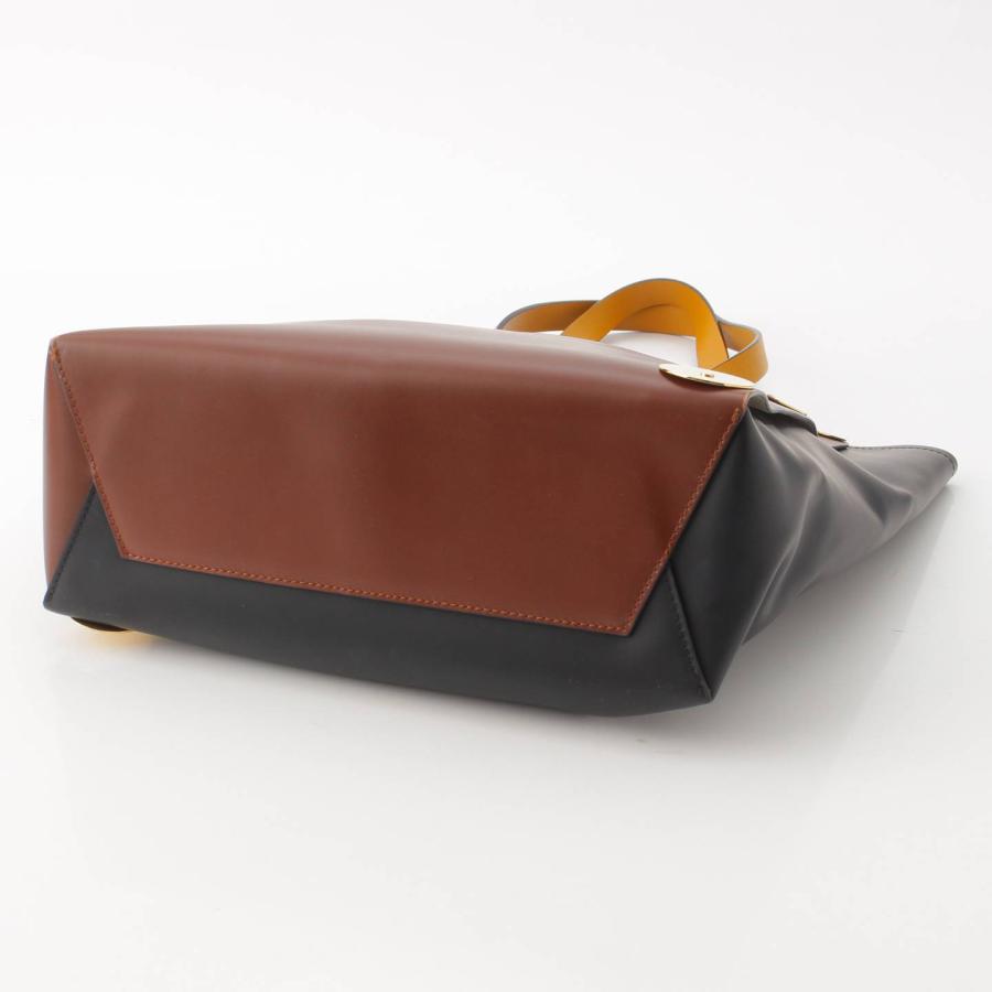 MARNI 【マルニ】Marni パネルトートバッグ SHMP0011Y0 ブラウン 