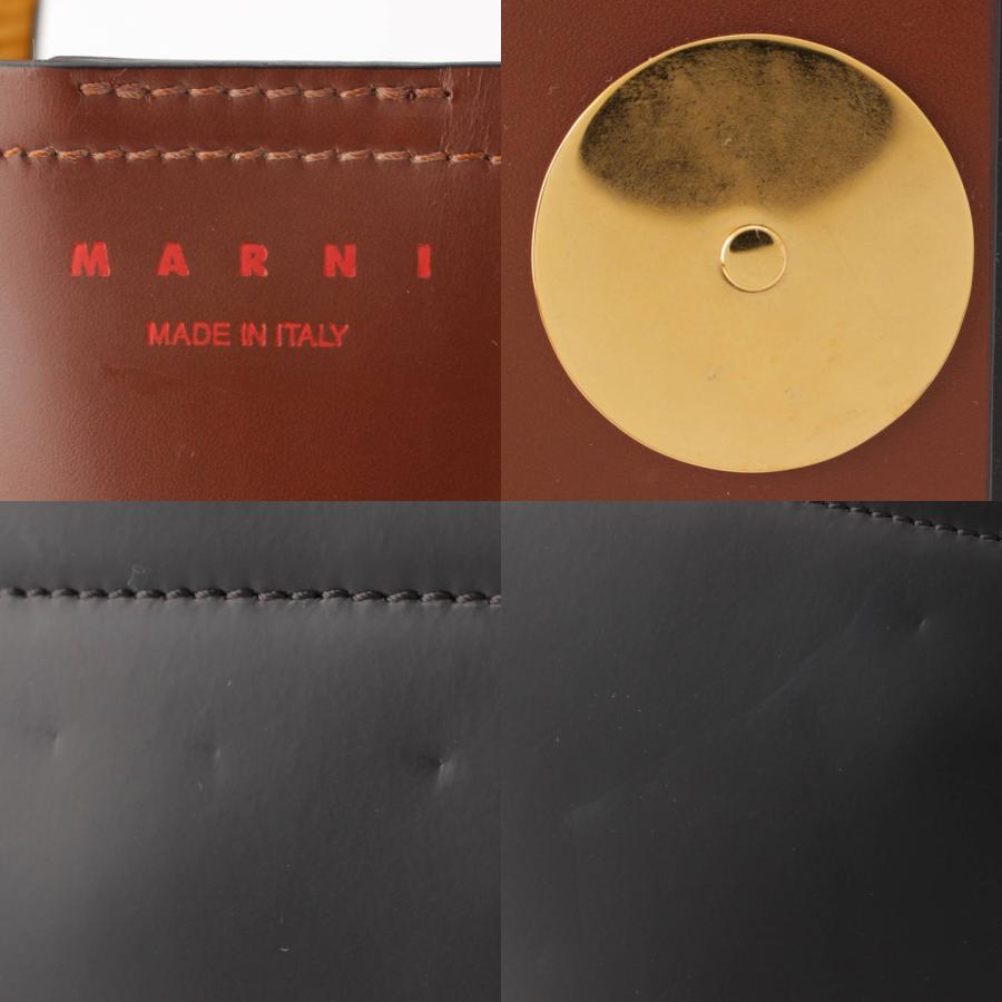 MARNI 【マルニ】Marni パネルトートバッグ SHMP0011Y0 ブラウン 